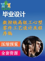 數(shù)控銑高級(jí)工心型零件工藝設(shè)計(jì)及程序編制