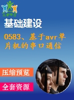 0583、基于avr單片機(jī)的串口通信